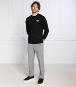 Хлопковый свитер Emporio Armani - графитовый(6L1MXG 1MJVZ)