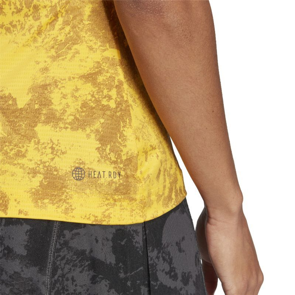 Женский топ теннисный Adidas Tennis Paris Heat.Rdy Y Tank - bold gold