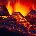 Электрический очаг Real Flame Moonblaze Deluxe Black