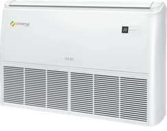 Напольно-потолочная сплит-система AUX ALCF-H24/4DR2A + AL-H24/4DR2A(U), белый