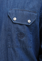 Рубашка мужская DENIM DARK BLUE