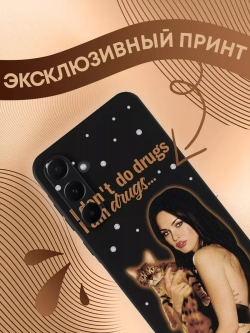 Чехол на Samsung A55 с принтом