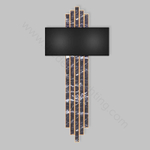 Wall design lamp Venice  ( Black )