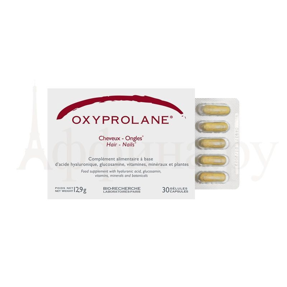 Bio-Recherche Laboratoires-Paris Оксипролан. Для волос и ногтей, 30 капсул | Oxyprolane Hair-nails