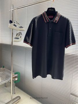 Поло чёрное от Gucci BP5-674068