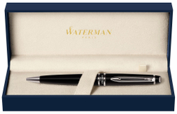 Шариковая ручка Waterman Expert 3, цвет: Black CT, стержень: Mblu