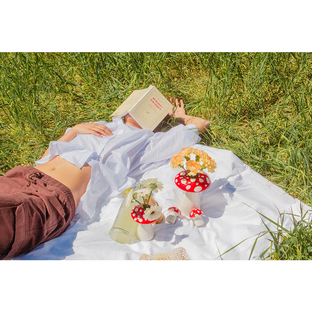 Ваза для цветов amanita, 15 см