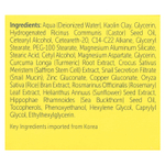SeoulCeuticals, омолаживающая маска для лица с муцином улитки и куркумой, 60 мл (2 жидк. унции)