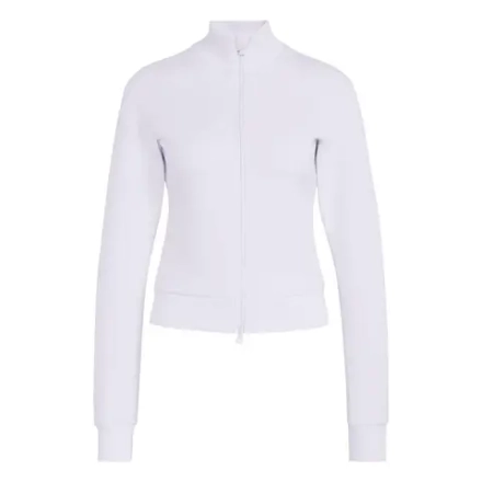 Женская теннисная куртка Adidas Soft Lux Slim Track Top - frozen purple