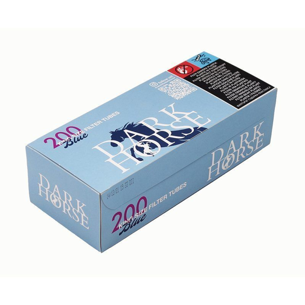 Гильзы для сигарет "Dark Horse" KS Blue Super Flow 200шт