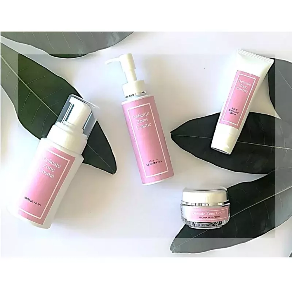 Hanako Отбеливающий крем для деликатных зон Ханако -  Delicate Zone Cosme Black Body Care Cream, 50 г