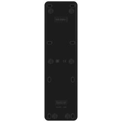 Розетка Intro Quadro 2-209-05 пятерная без заземления 5х2P 16А-250В IP20 ОУ антрацит | Intro