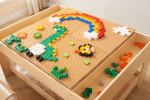 Основание для крепление конструктора к STEM-стене Masterkidz (набор из 4 частей)