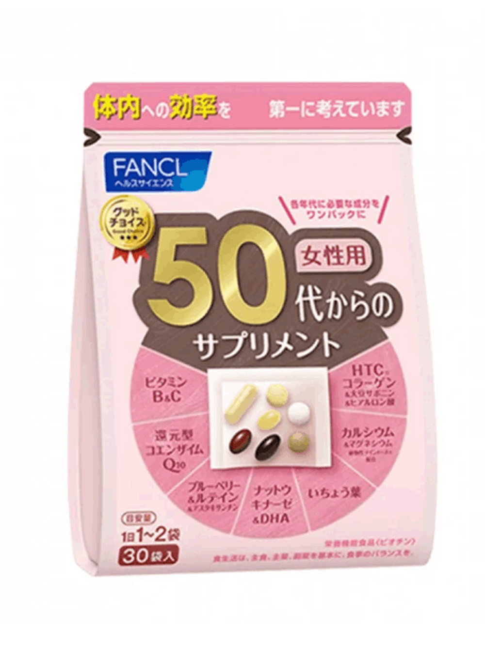 Витаминный комплекс для женщин от 50 лет, FANCL