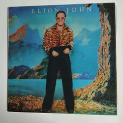 Винтажная виниловая пластинка LP Elton John Caribou (UK 1974)