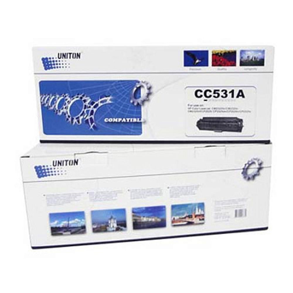 Картридж UNITON, аналог HP CC531A/ CANON 718C для Color LJ CP 2025/CM 2320, LBP-7200 (2.8K) голубой Картридж UNITON, аналог HP CC531A/ CANON 718C для Color LJ CP 2025/CM 2320, LBP-7200 (2.8K) голубой