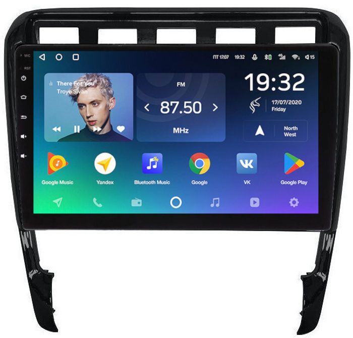 Магнитола для Porsche Cayenne 2002-2010 - Teyes CC2 PLUS монитор 9" QLED, Android 10, Быстрая, SIM-слот