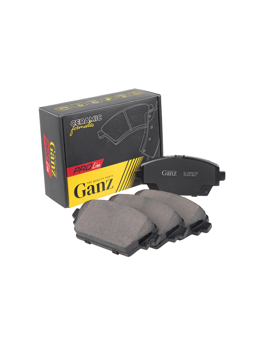 Колодки передние PRO-Line Ceramic NISSAN Pri/Alm GANZ GIJ09073C
