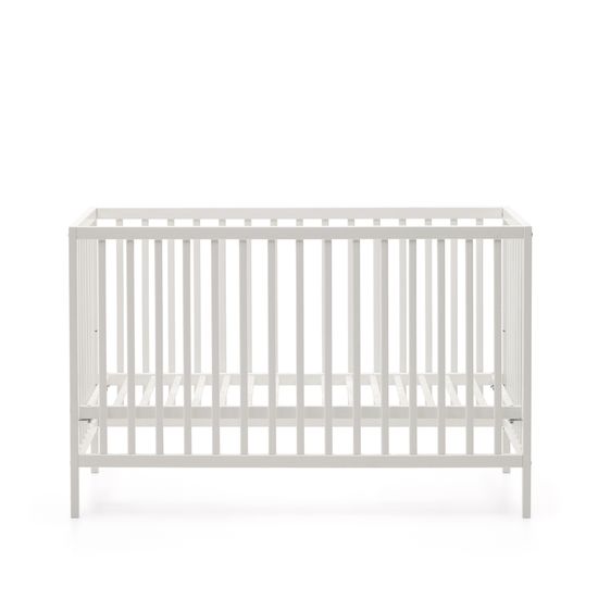 Shantal La Forma Детская кроватка из массива бука с белой отделкой 60 x 120 см