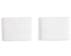 Напульсник теннисный Adidas Tennis Short Wristband 2P - white/orange