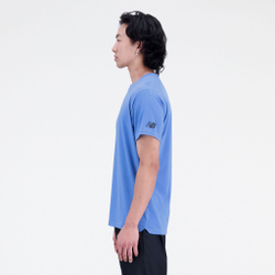 Мужское теннисное поло New Balance R.W.Tech Dri Release T-Shirt Men - Blue