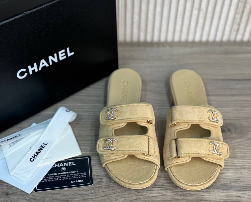 Шлепанцы CHANEL