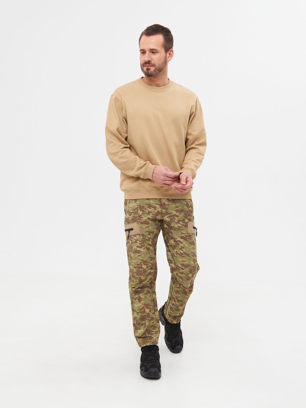Брюки летние Матрица ткань Nylon Cotton Рип-Стоп цвет КМФ (MV-23)