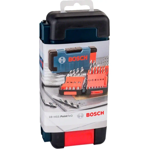 Набор свёрл по металлу 1—10 мм HSS PointTeQ BOSCH 2608577350