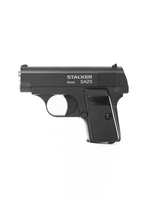 Пистолет пневм. Stalker SA25 Spring (аналог Colt 25), к.6мм, мет.корпус,маг.7шар,черн