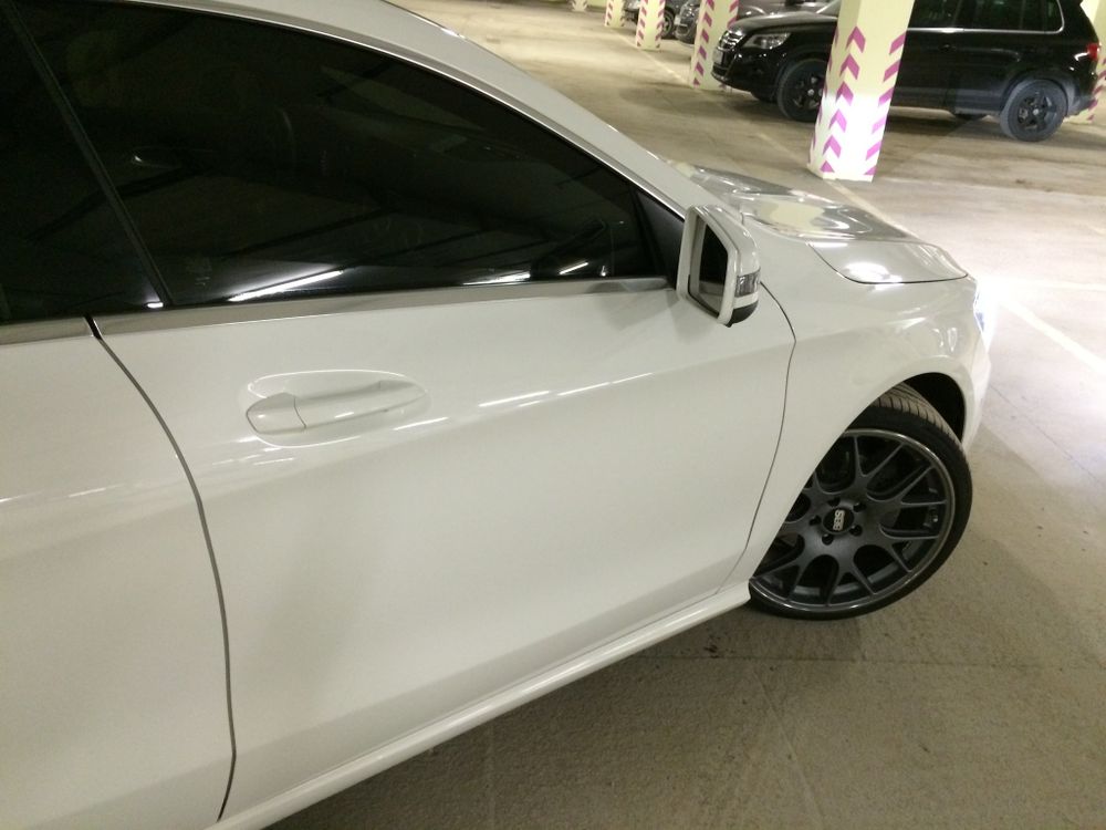 W217 200 CDI & BBS CH-R 19" satin tinatium
