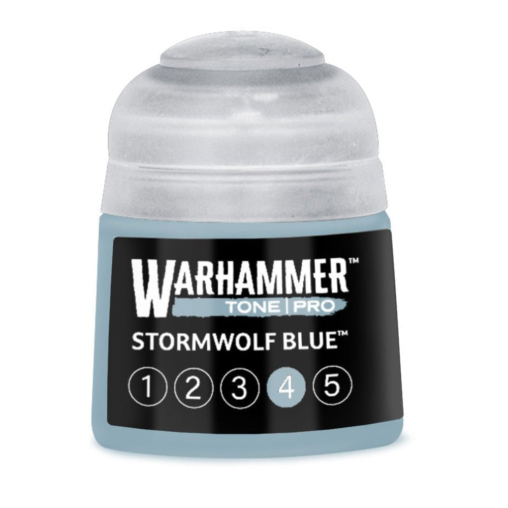 Набор красок Stormwolf Blue — Warhammer Tone Pro, 5 × 12 мл (ПРЕДЗАКАЗ)