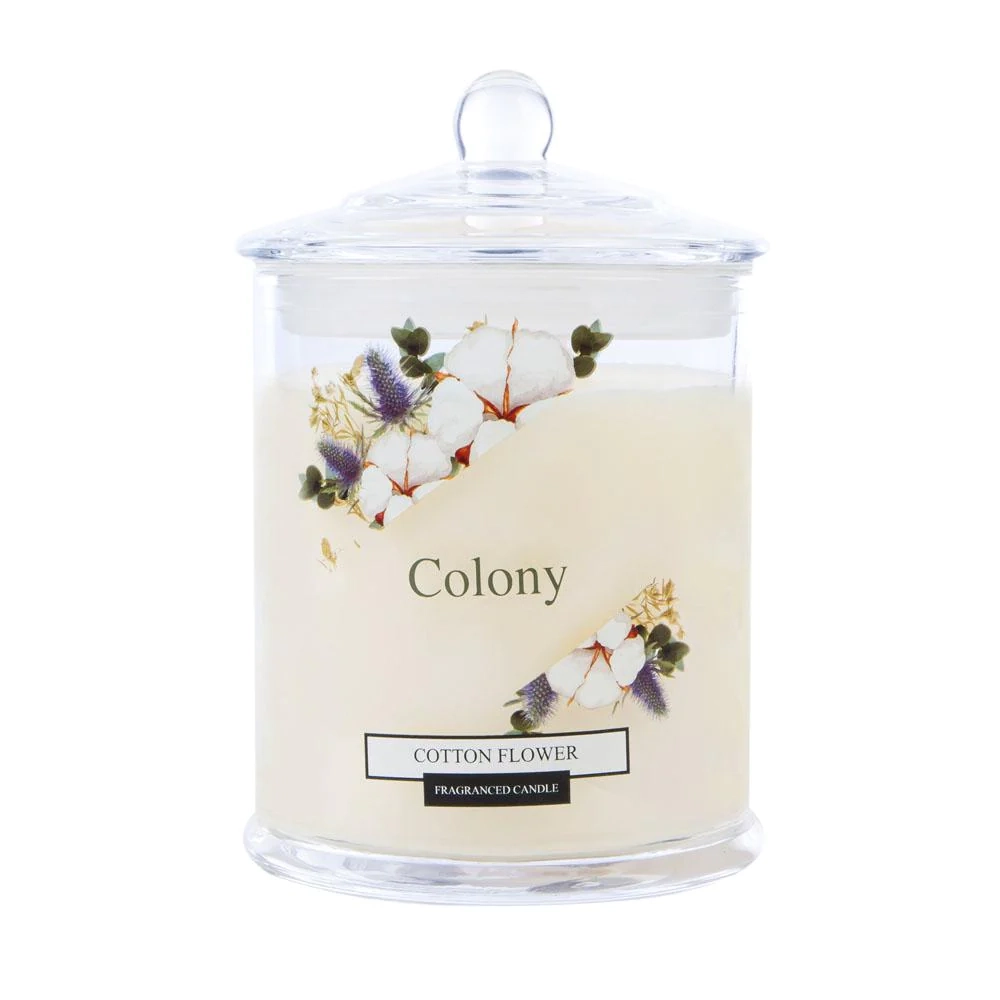 Wax Lyrical Ароматическая свеча Colony 10x13,3 см 48 часов Хлопковый Цветок COL0208