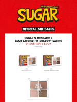 товары SUGAR : Show Comedy MUSICAL Official MD SHADOW PALETTE 01 SOFT DATE LOOK