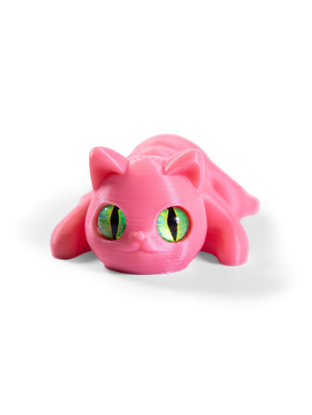 Мини котёнок игрушка антистресс, 10 см., розовый