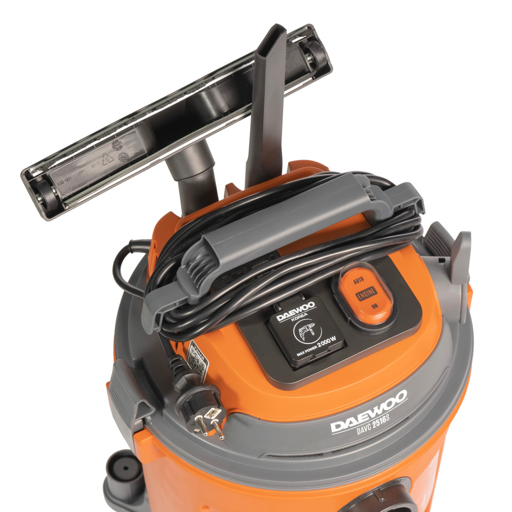 Строительный пылесос Daewoo DAVC 2516S
