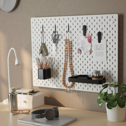 IKEA SKÅDIS  (ИКЕА СКОДИС)  -  Комплект аксессуаров, 7 элементов - чёрный