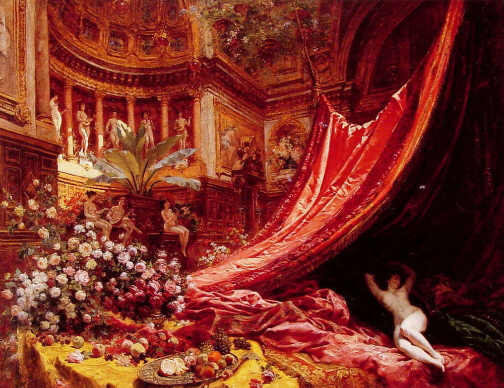 Jean Beraud (1848-1935) - эротическое искусство французского художника