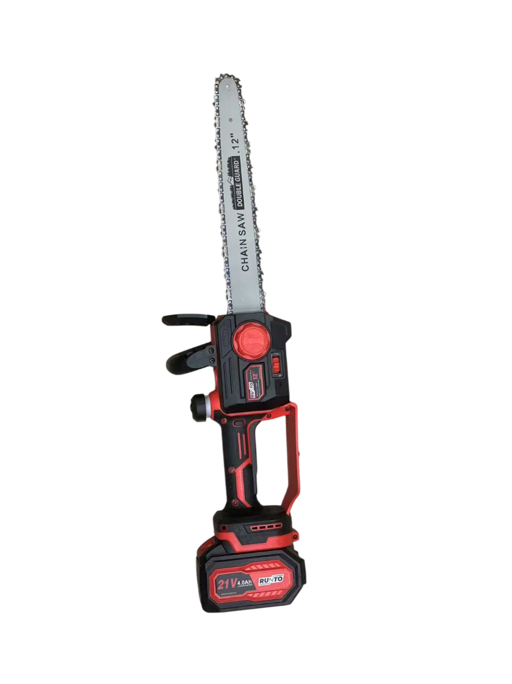 Цепная аккумуляторная пила RUNTO 21V 6.0Ah 12 дюймов-S 1100w