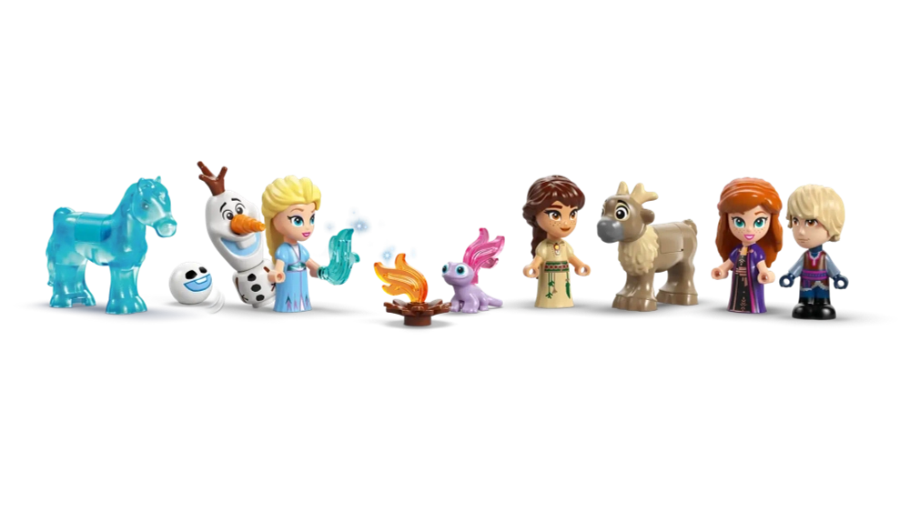 Конструктор LEGO Disney 43278 Мини-замок Эренделл и ледовый дворец Эльзы