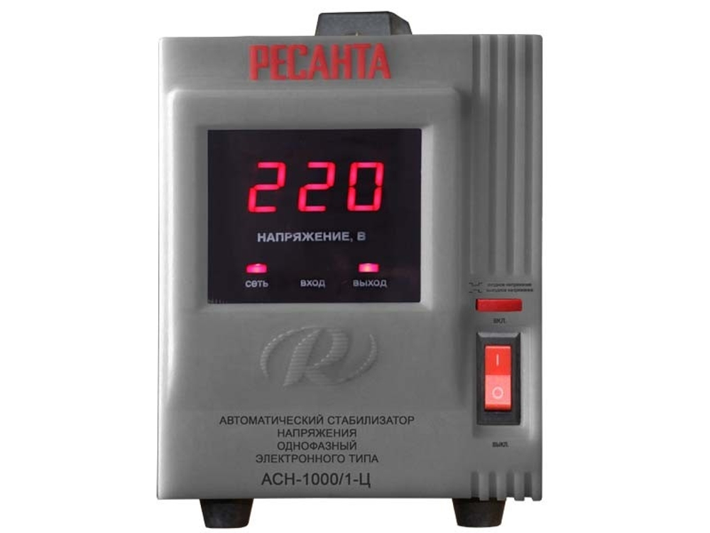 Стабилизатор напряжения Ресанта АСН-1000/1-Ц