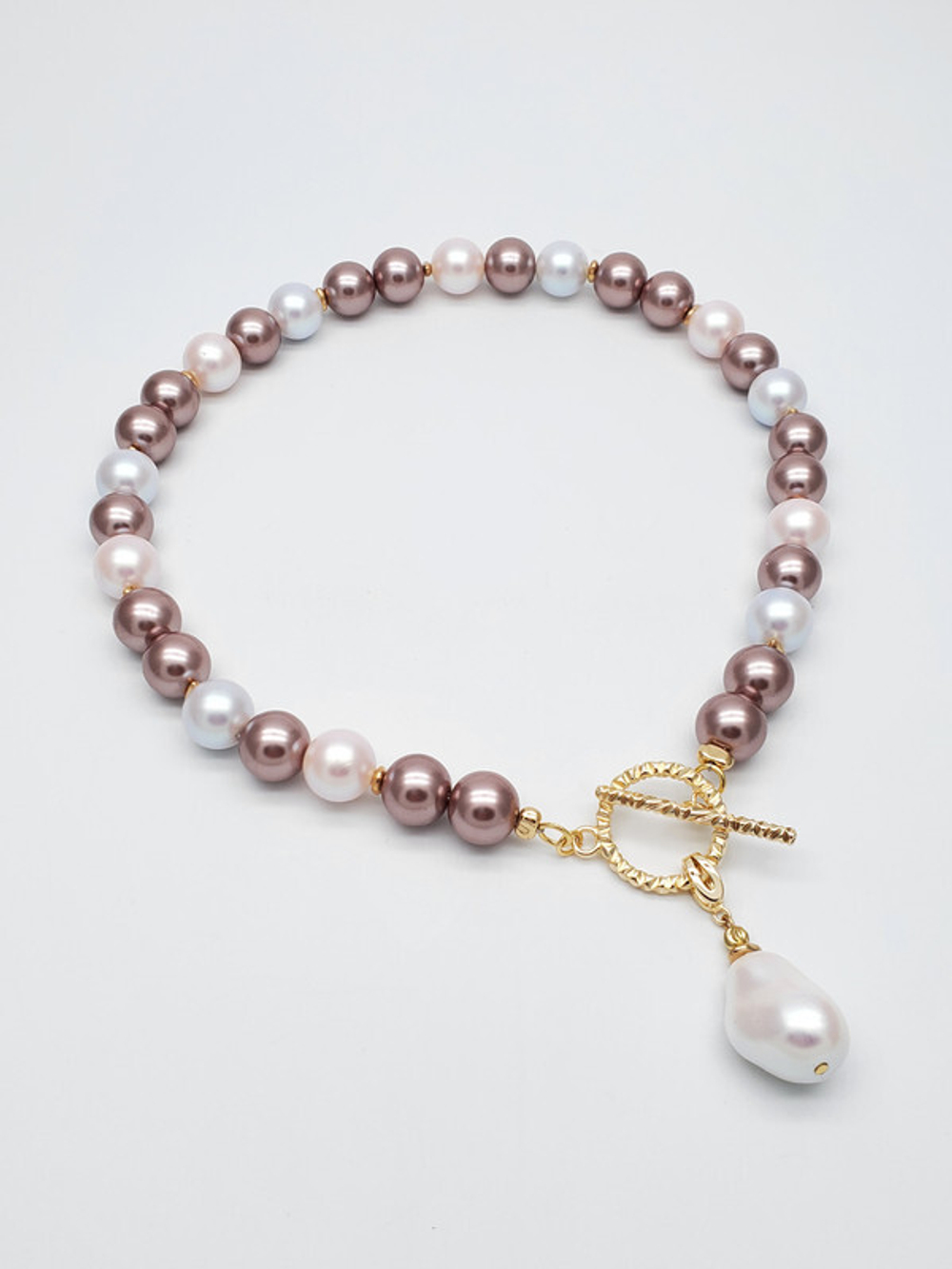 91002019 Колье Selena Pearls