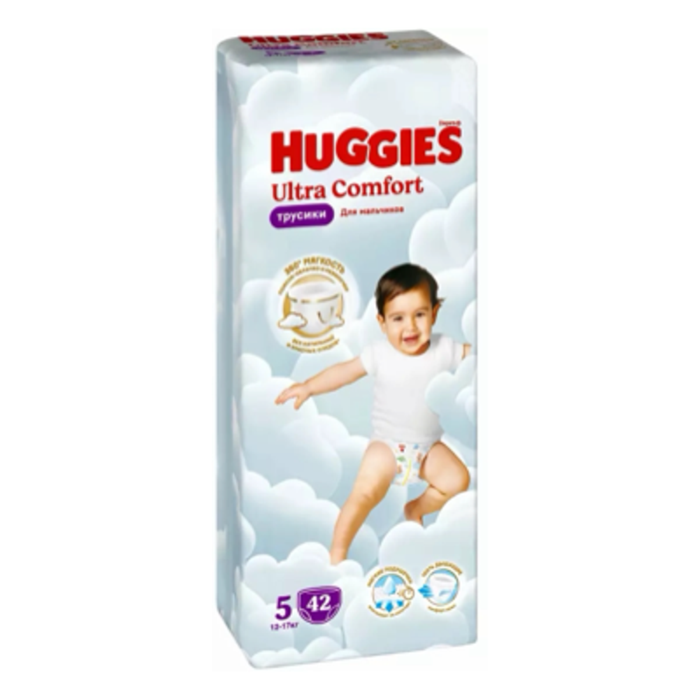 Трусики-подгузники Huggies МАЛ 5 (12-17 кг) 42 шт