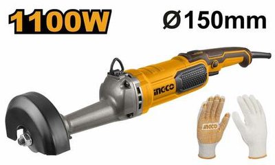 Прямая шлифовальная машина М14 150мм 1100Вт. SUPER INGCO SG11008 INDUSTRIAL
