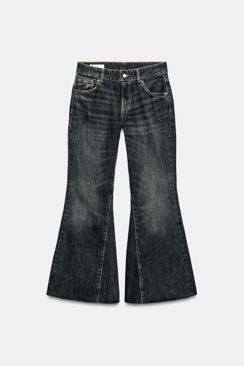 ДЖИНСЫ TRF SUPER FLARE С НИЗКОЙ ПОСАДКОЙ — ZARA