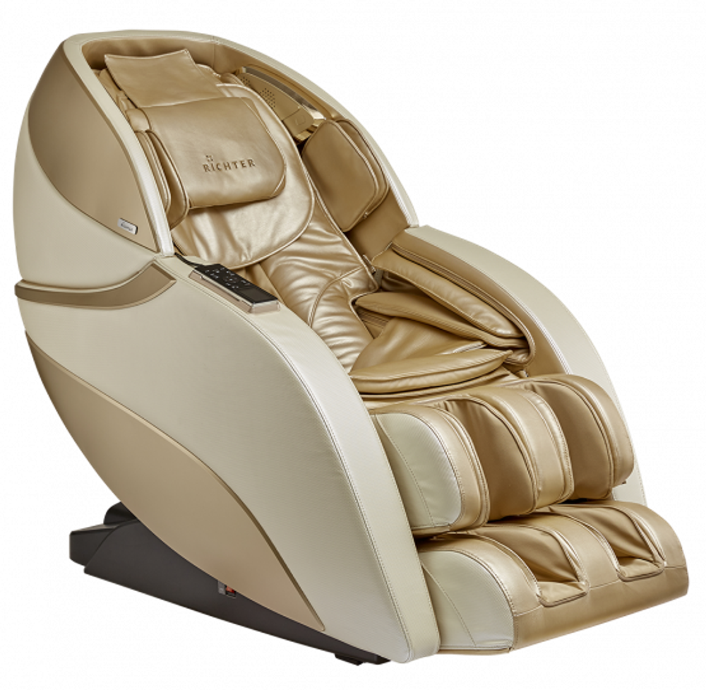 Массажное кресло Richter Alpine Pearl White-Champagne