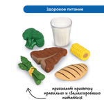 Развивающая игрушка Мы растем "Сытный завтрак, Вкусный обед, Полезный ужин" (серия New Sprouts, комплект для группы, 52 элементов) Learning Resources LER9733