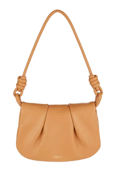 Кожаная сумка-сэтчел Loewe Paseo коричневый
