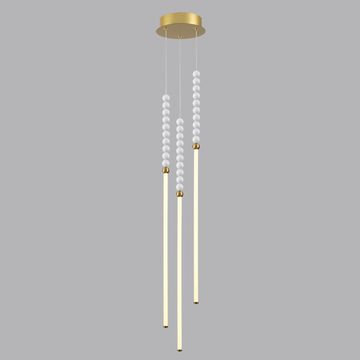 Подвесной светодиодный светильник 33W 3500К 6639/33L античная бронза Monella Odeon Light