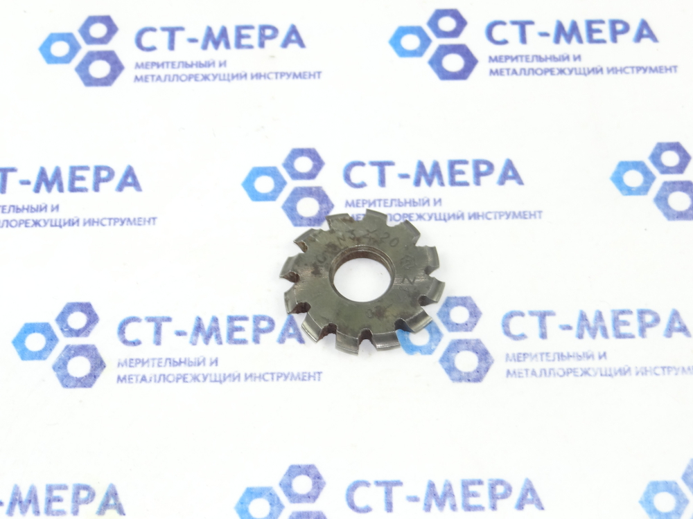 Фреза модульная М0.5 №3 z=12 dпос=10 D=30