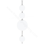 Pendant design lamp  lamp Elementi 3C by DePadova